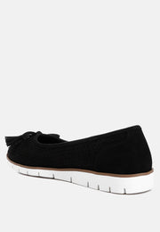 Pacer Perforated Leather Ballerinas-2