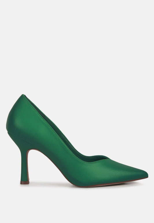 Rarity Point Toe Stiletto Heeled Pumps-0