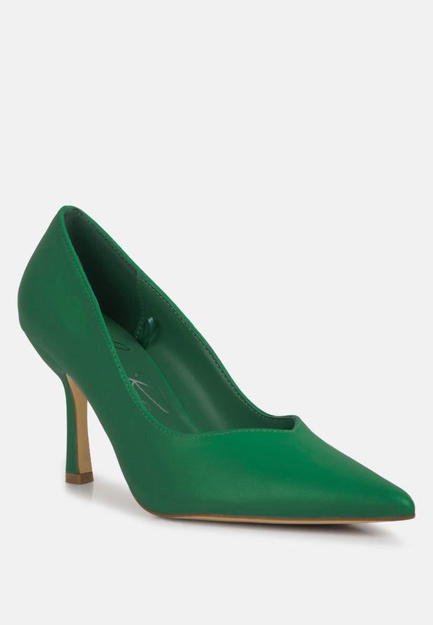 Rarity Point Toe Stiletto Heeled Pumps-1