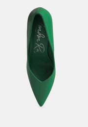 Rarity Point Toe Stiletto Heeled Pumps-3
