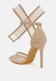 Regenta Big Bow Detail Stiletto Sandals-3