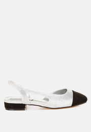 Rerita Rhinestone-Studded Glitter Sandals-0