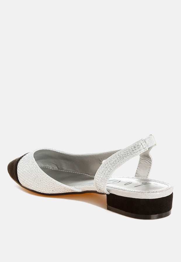 Rerita Rhinestone-Studded Glitter Sandals-2
