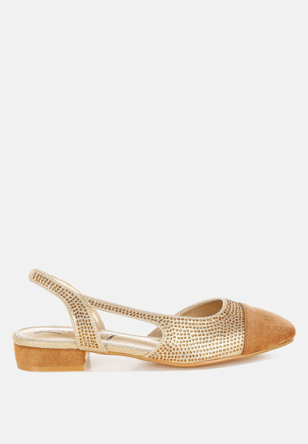 Rerita Rhinestone-Studded Glitter Sandals-5