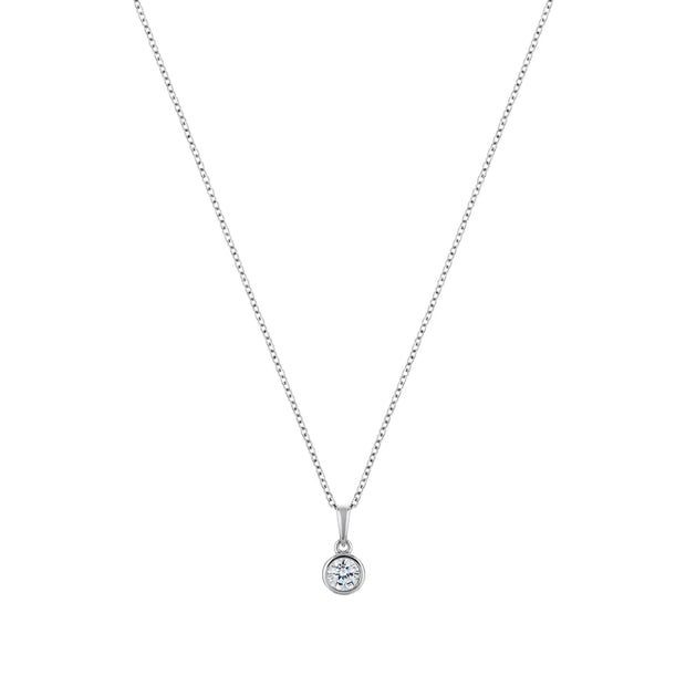Circle of Life sterling silver necklace-0