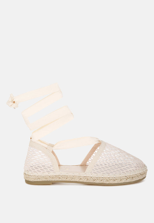 Sonara Mesh Flat Espadrille Sandals-0