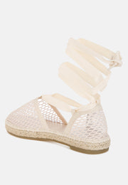 Sonara Mesh Flat Espadrille Sandals-2
