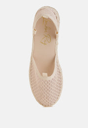 Sonara Mesh Flat Espadrille Sandals-3