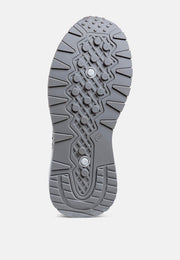 Tapers Glitter Detail Chunky Sneakers-4