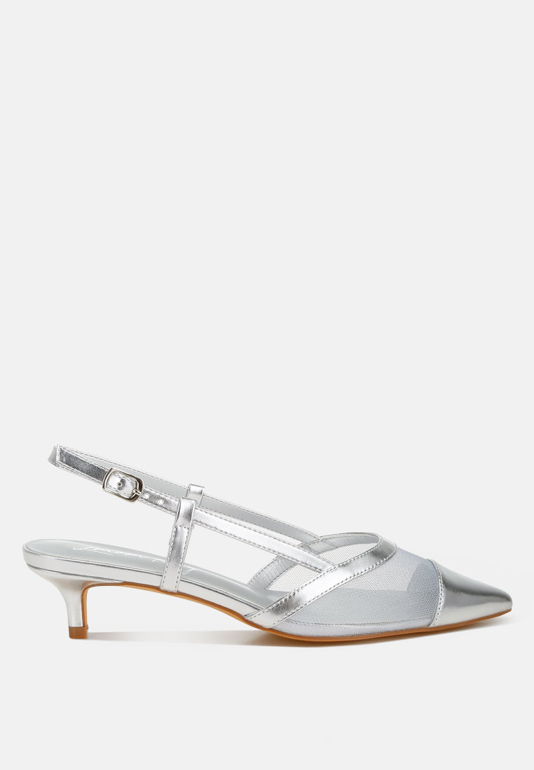 Temptress Mesh Slingback Sandals-7