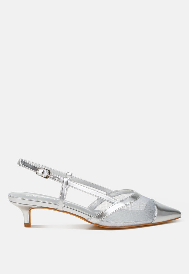 Temptress Mesh Slingback Sandals-7