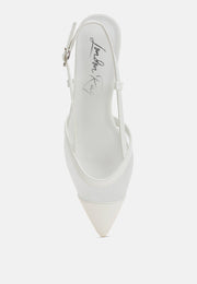 Temptress Mesh Slingback Sandals-3