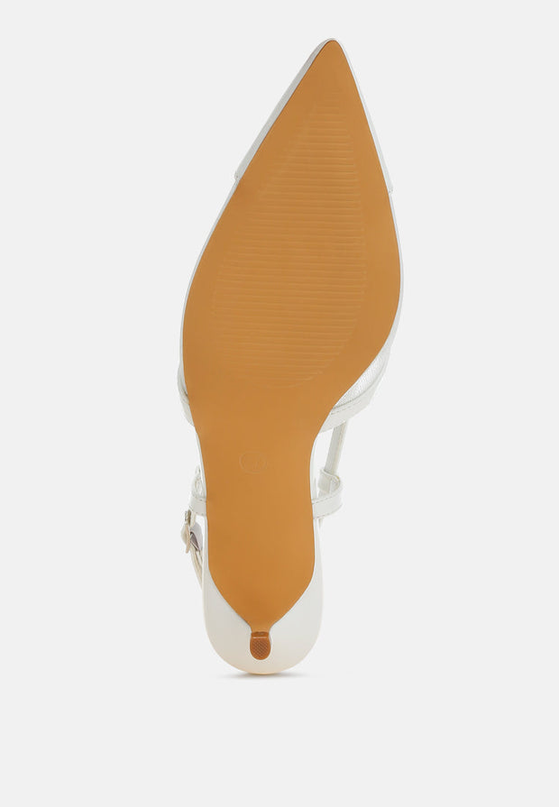 Temptress Mesh Slingback Sandals-4