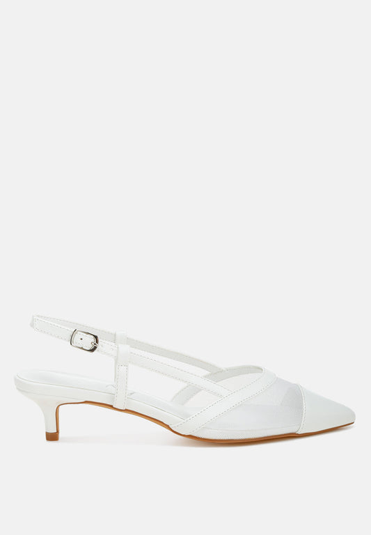 Temptress Mesh Slingback Sandals-0