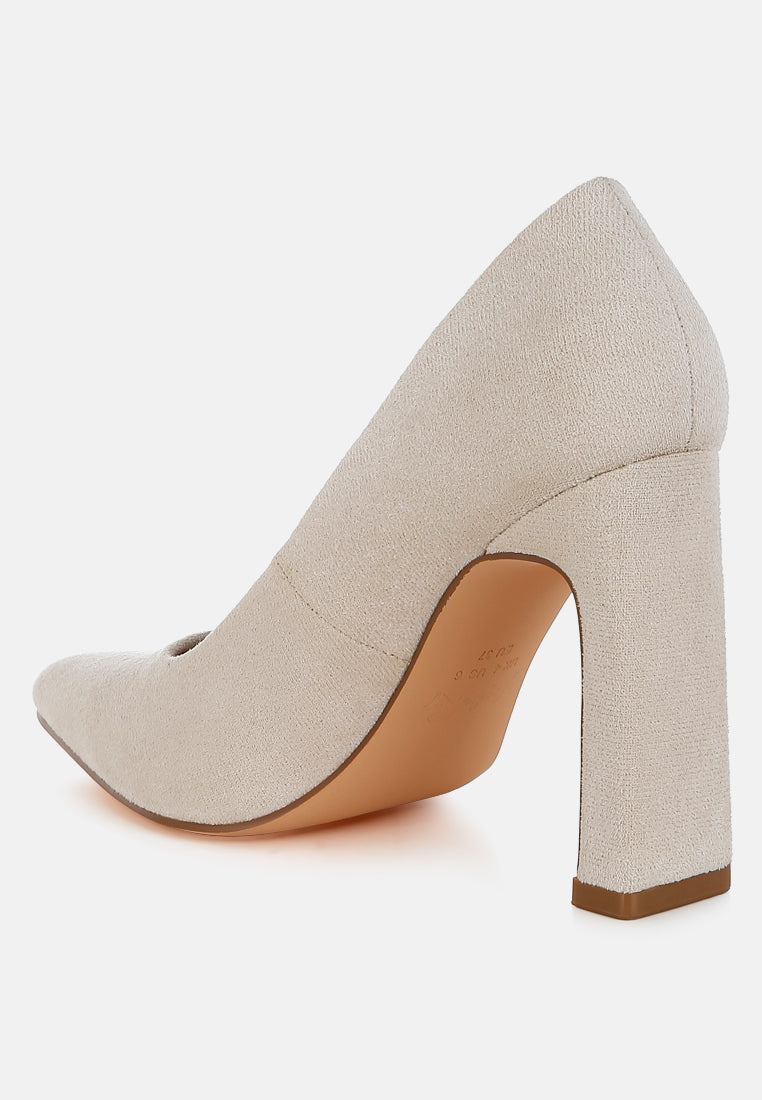 Uboa Slim Block Heel Pumps-2