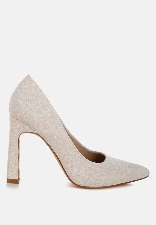 Uboa Slim Block Heel Pumps-0