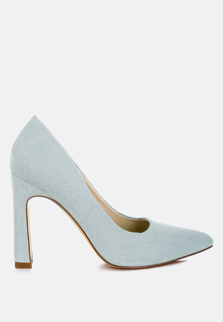 Uboa Slim Block Heel Pumps-5