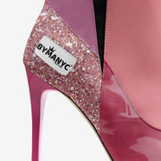 Vegan Heeled Shoe Women BYMANYC ® New York Tribeca Blush Twist-0