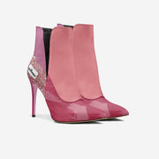 Vegan Heeled Shoe Women BYMANYC ® New York Tribeca Blush Twist-2
