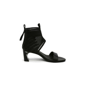 Open Toe Sandals with Wide Mesh Ankle Straps-2