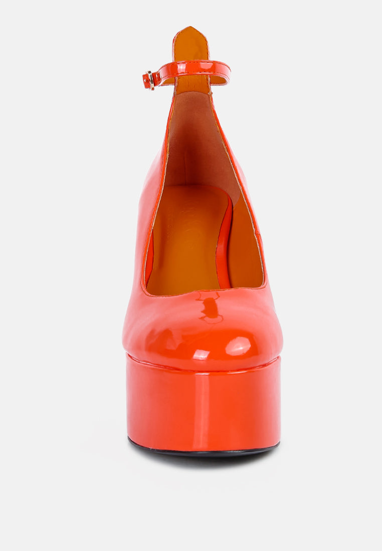 Babe Heaven Patent Pu Sandals-2