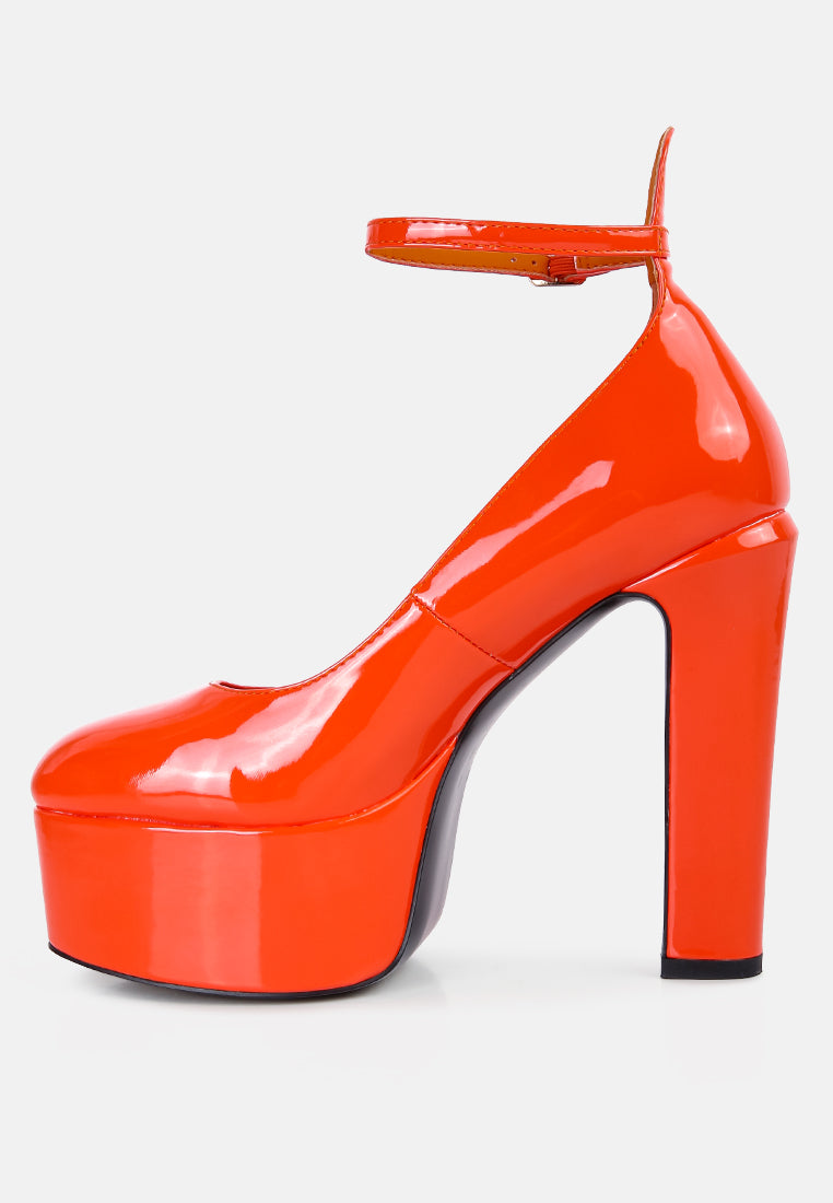 Babe Heaven Patent Pu Sandals-3