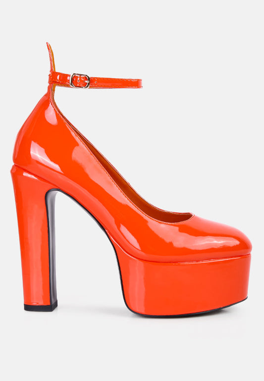 Babe Heaven Patent Pu Sandals-0