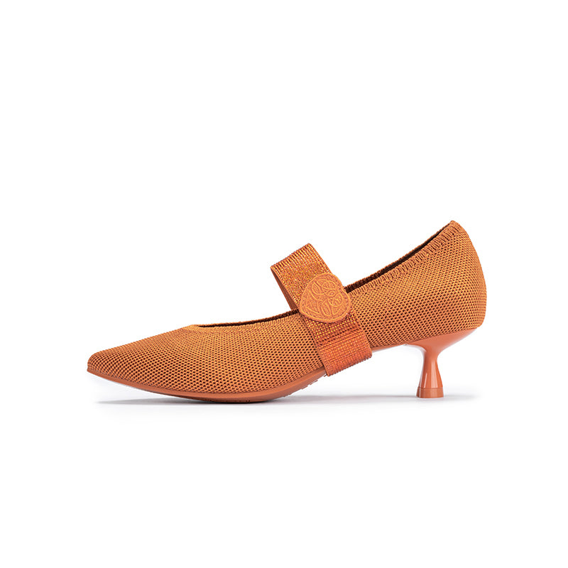 Belle Pointed Toe Mary Jane Heels-7