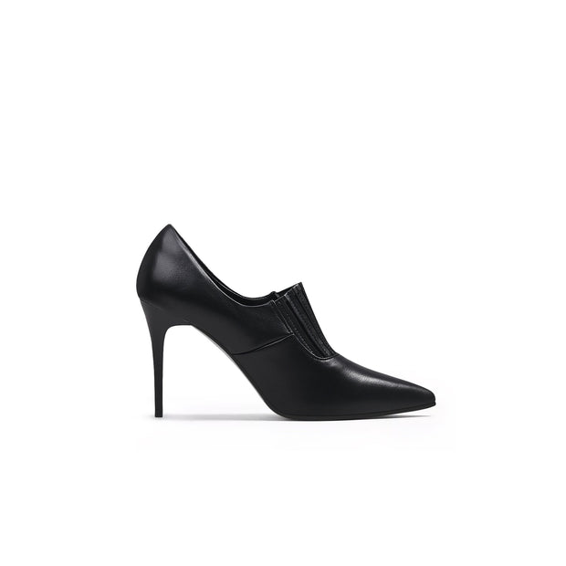 Black Leather Stilettos-2
