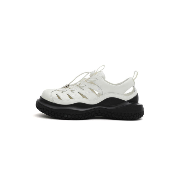 Breathable Roman Cutout Sandals-0