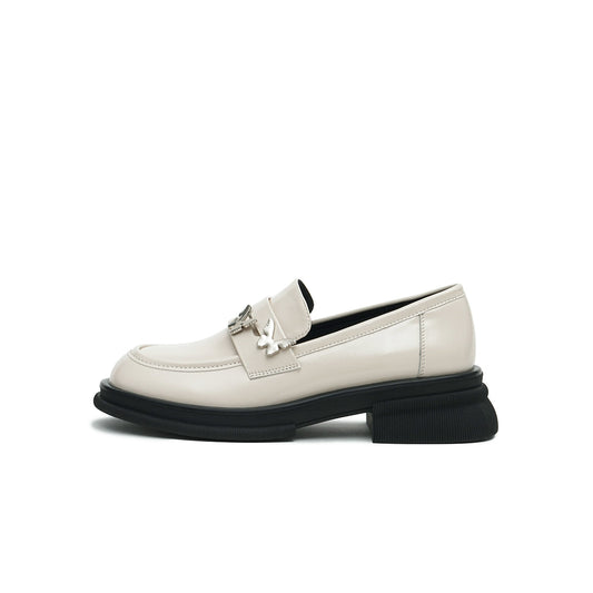 Butterfly Flat British-Style Loafers-0