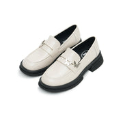 Butterfly Flat British-Style Loafers-1