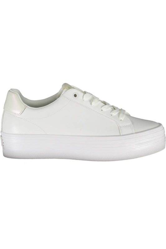 CALVIN KLEIN WHITE WOMEN'S SPORTS SHOES-0