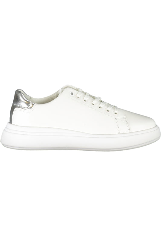 CALVIN KLEIN WHITE WOMEN'S SPORTS SHOES-0