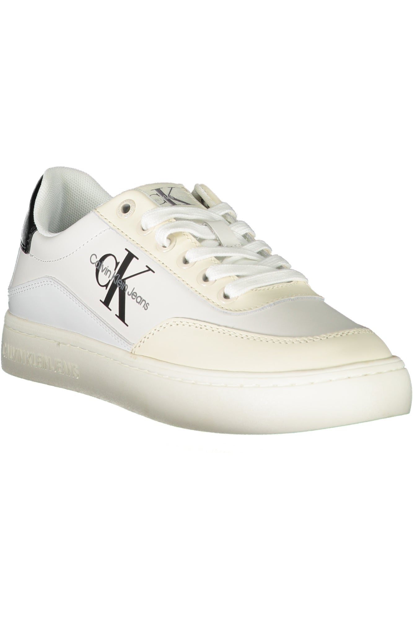 CALVIN KLEIN WHITE WOMEN'S SPORTS SHOES-1
