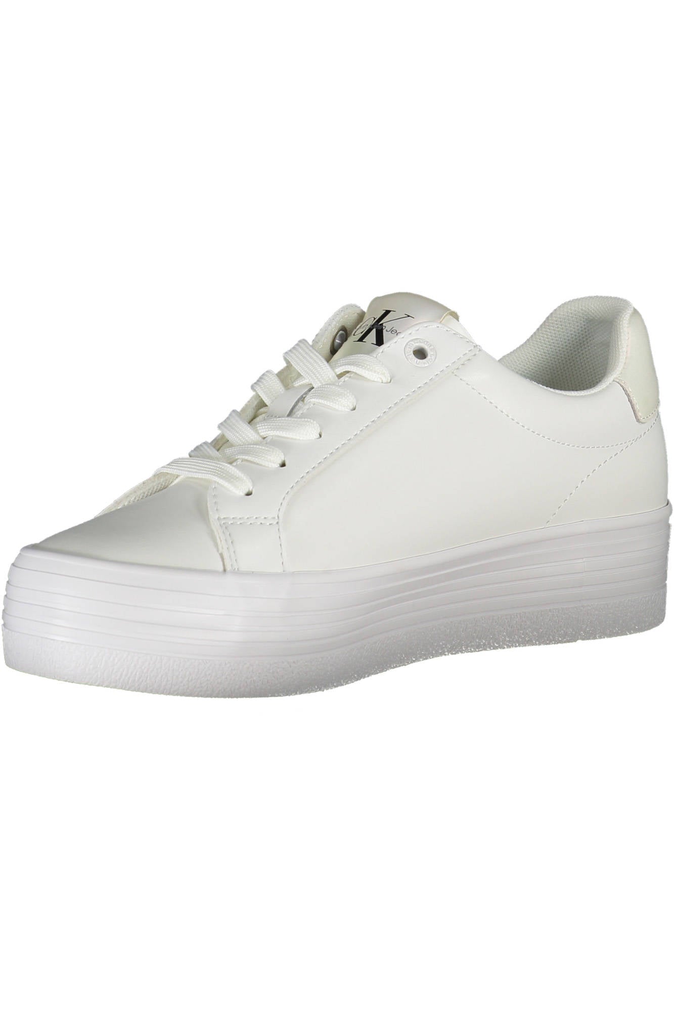 CALVIN KLEIN WHITE WOMEN'S SPORTS SHOES-1