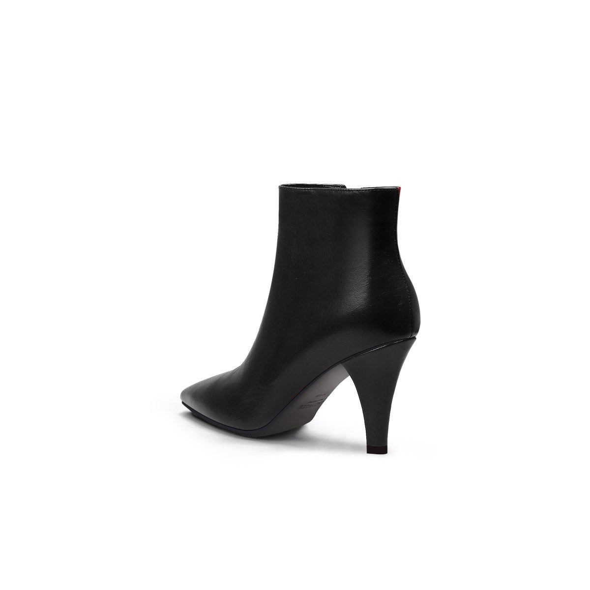 Chic Monotone Ankle Boots-3