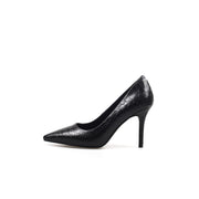 Classic Leather Stiletto Pumps-5