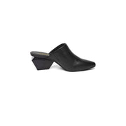 Classic Open Toe Slip On Block Heel Mules-2