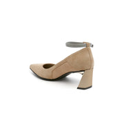 Classic Pointed Toe Ankle Strap Parisienne Pumps-3