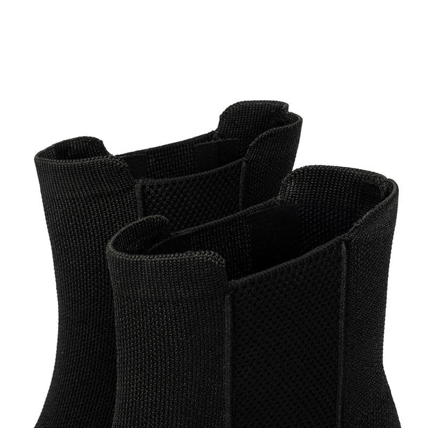 Comfortable Block Heel Chelsea Boots-4