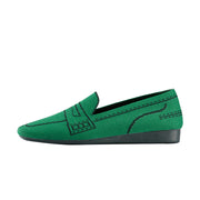 Comfortable Slip On Square Toe Loafers-8
