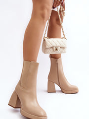 Heel boots model 189853 Step in style-1