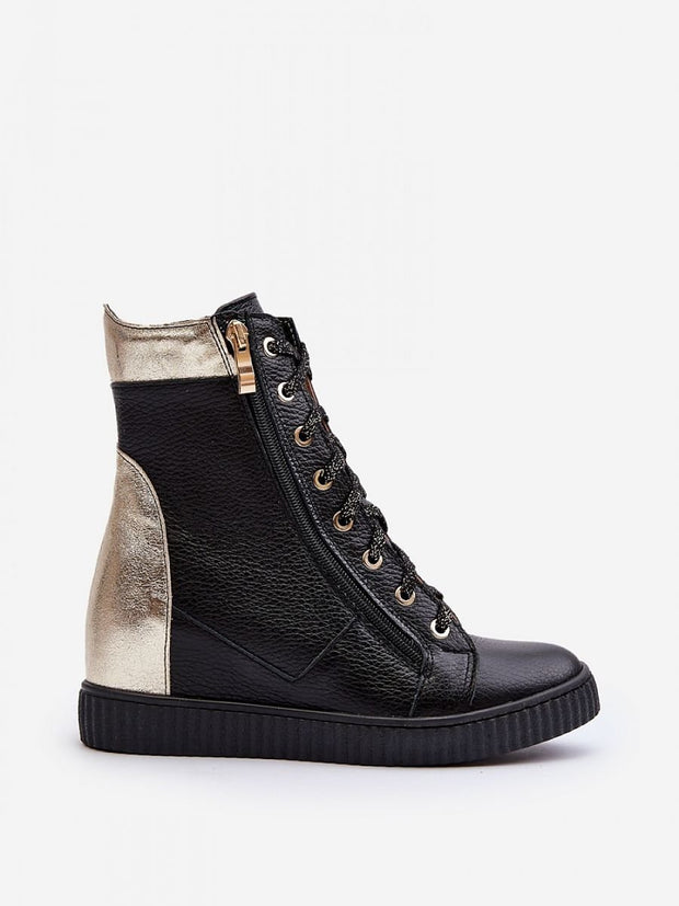 Wedge heel sneakers model 192300 Step in style-2