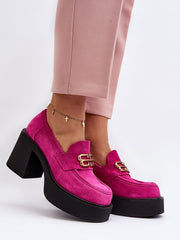 Heeled low shoes model 192917 Step in style-0