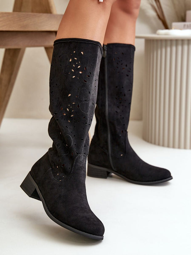 Open-work Boots model 199136 Step in style-0