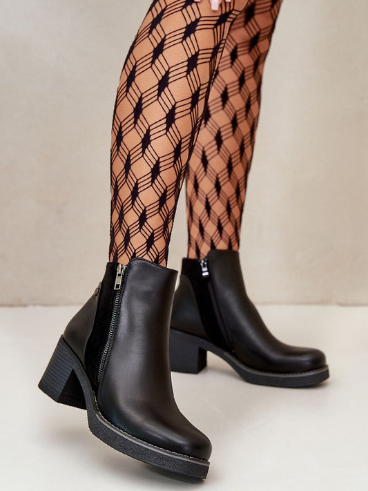 Heel boots model 199291 Step in style-0