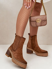 Heel boots model 199300 Step in style-0