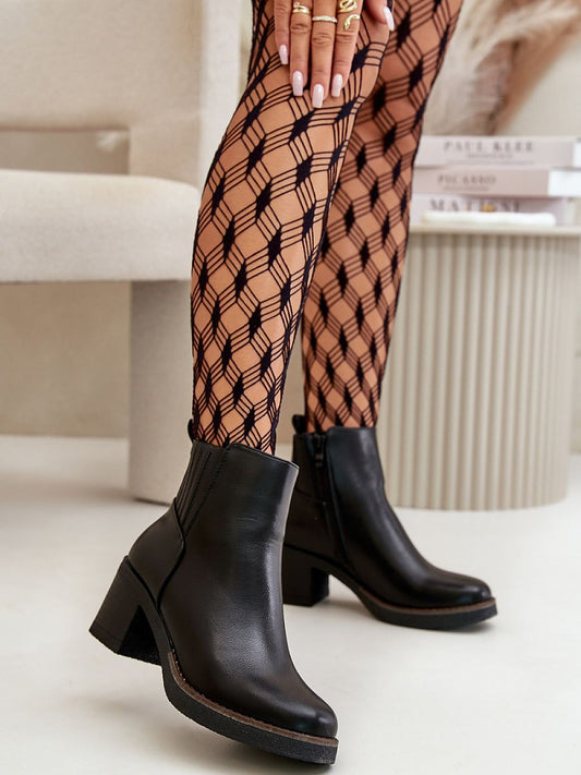 Heel boots model 199403 Step in style-0