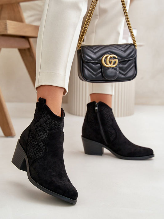 Heel boots model 199416 Step in style-0